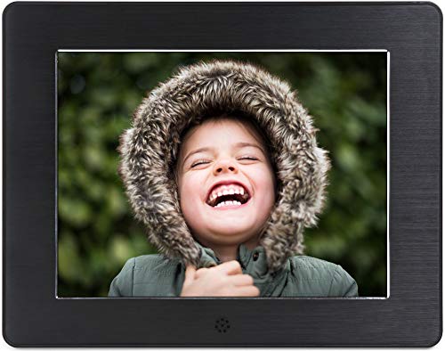 Product Cover Micca 8-Inch Digital Photo Frame with High Resolution LCD, MP3 Music and 1080P HD Video Playback, Auto On/Off Timer (Model: N8, Replaces M808z)