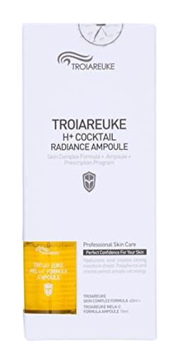 Product Cover TROIAREUKE Skin Complex Formula Toner + Ampoule 2.36 Ounce, Yellow - Brightening, Whitening Skincare Treatment Facial Spray for All Skin type