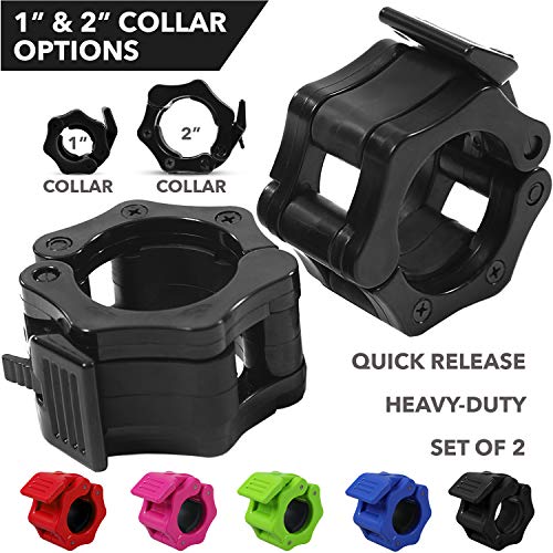 Product Cover Quick-Release Safety Collars for Olympic Barbells, 2