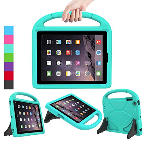 Product Cover LEDNICEKER Kids Case for iPad 2 3 4 - Light Weight Shock Proof Handle Friendly Convertible Stand Kids Case for iPad 2, iPad 3rd Generation, iPad 4th Gen Tablet - Turquoise