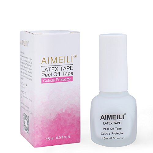 Product Cover AIMEILI Liquid Latex Peel Off Tape Cuticle Guard Skin Protector for Nail Art White