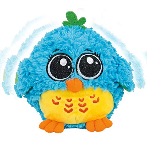 Product Cover My Dancing and Singing Bird Mr. Blue - Musical Toys for Toddlers and Infants. Baby Singing Funny Owl Toy. Sound and Touch Activated Blue Bird Toy for Girls and Boys, Age 6 Months to 6 Years Old
