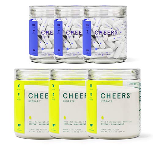Product Cover Cheers After Alcohol Aid & ORS Combo | for Fast Alcohol Detox & Rehydration Recovery After Drinking Alcohol. Replenish with Our Electrolyte Formula ... (Triple)