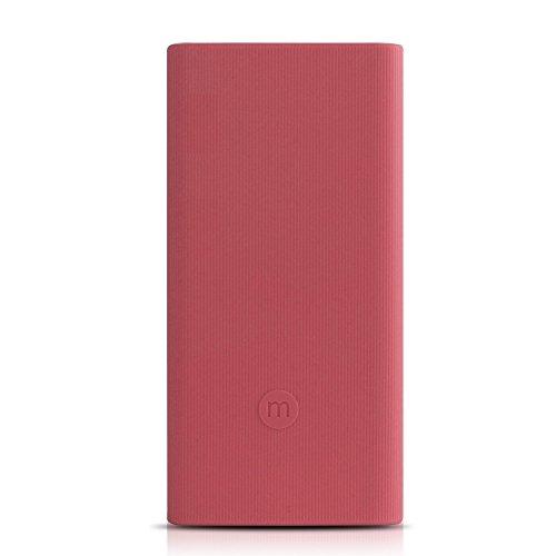 Product Cover AWINNER Silicone Protector Case Cover for Mi 10000mAH Power Bank 2i (Pink)