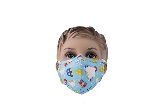 Product Cover N95 Child Ultra Soft Anti Pollution Mask PM2.5 blue colour