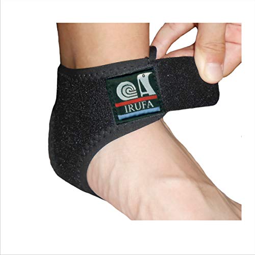 Product Cover IRUFA, AN-OS-11,3D Breathable Elastic Knit Patented Fabric Adjustable Athletics Achillies Tendon Ankle Wrap, Plantar Fasciitis, Pain Relief for Sprains, Strains, Arthritis and Torn Tendons XL
