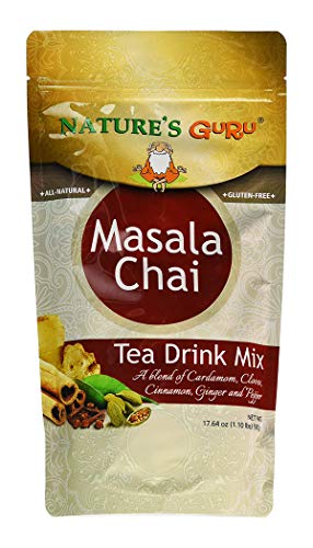 Product Cover Natures Guru Instant Chai Masala Chai Sweetened 1.1 lbs Bag