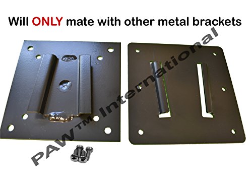 Product Cover Steel 2 Piece TV Bracket Set for Campers/RVs-(Not PAW International Polymer Brackets)-
