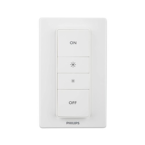 Product Cover Philips 798082 Smart Home Hue Dimmer Switch with Remote, 1, White (Renewed)