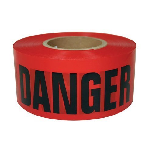 Product Cover RK High-Visibility Red DANGER DO NOT ENTER Tape 3