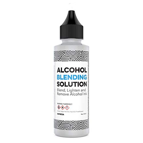 Product Cover 4 oz Alcohol Blending Solution - Compatible with Adirondack (R) Alcohol Ink Colors - Multipurpose, Compatible with All Brands - Made in The USA