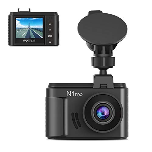 Product Cover Vantrue N1 Pro Mini Dash Cam Full HD 1920x1080P Car Dash Camera 1.5 inch 160 Degree DashCam with Sony Night Vision Sensor, 24 Hours Parking Mode, Motion Sensor, Collision Detection, Support 256GB Max
