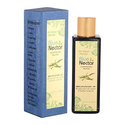 Product Cover Blue Nectar Briganantadi Hair Fall control & Healthy Scalp Oil (100 ml)