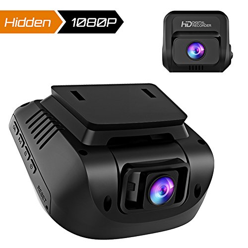 Product Cover Both 1080P FHD Front and Rear Dual Lens Dash Cam in Car Camera Recorder Crosstour External GPS HDR Both 170°Wide Angle Motion Detection G-Sensor Loop Recording(CR900)