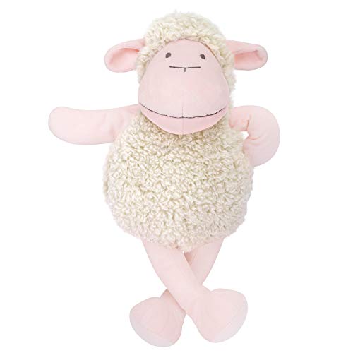 Product Cover Zooawa Stuffed Animal Plush Toy, Soft Cute Lamb Bedtime Sheep Figure Nursery Toy for Toddlers, Pink, 13