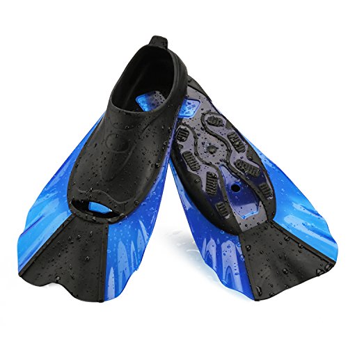 Product Cover WADEO Kids Swim Fins Flippers for Toddler Child Silicone Combination Fin - XXXS