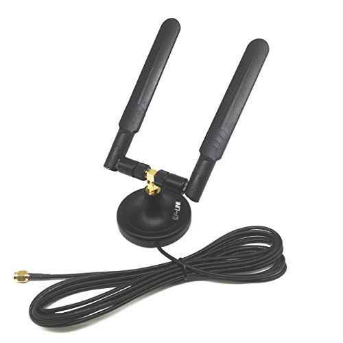 Product Cover Magnet Antenna 2.4GHz 5GHz 5.8GHz WiFi Antenna with SMA Male Magnetic Base