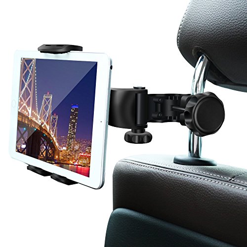 Product Cover Car Headrest Mount,Ansteker Car Headrest Tablet Holder for iPad Pro/Air/Mini,Kindle Fire HD,Nintendo Switch,iPhone&Other Smartphones Stand Cradle Bracket Holder for 4''-11''with 360° Angle-Adjustable