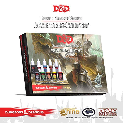 Product Cover The Army Painter Dungeons and Dragons Official Paint Line Adventurer's Paint Set