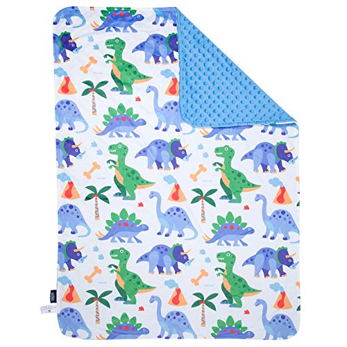 Product Cover Wildkin Plush Throw Blanket for Toddler Boys and Girls, Super Soft and the Perfect Size for Daycare and Travel, Patterns Coordinate with Our Kids Bedding