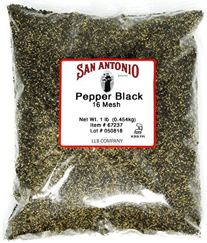Product Cover 1 Pound Premium Coarse Ground Black Pepper (16 Mesh) for Barbeque Grilling Meat Rub Seasoning
