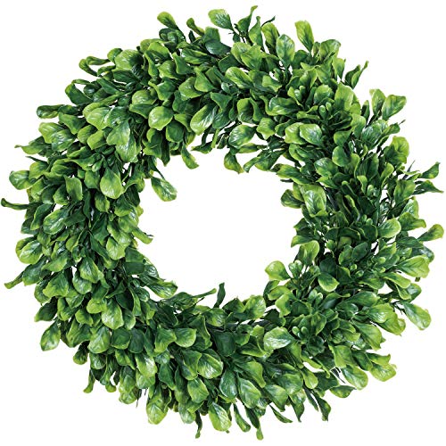 Product Cover Lvydec Artificial Green Leaves Wreath - 15
