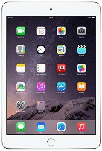 Product Cover Apple iPad mini 3 MH382LL/A (64GB, Wi-Fi + Cellular, Silver) 2014 Model (Renewed)