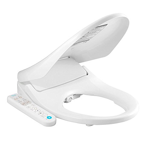 Product Cover Inus Elongated Bidet Toilet Seat with Advanced Self-Cleaning Stainless Steel Nozzle, Tankless Direct Flow Instant Heating System, Smart Touch Panel, Adjustable Warm Water & Heated Seat Temperature.