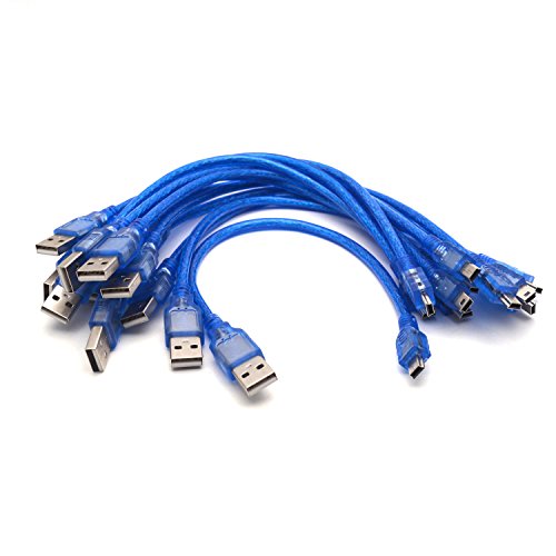 Product Cover Antrader 1-Feet Mini USB 2.0 Cable A-Male to Mini-B 30cm Length 12pcs/lot