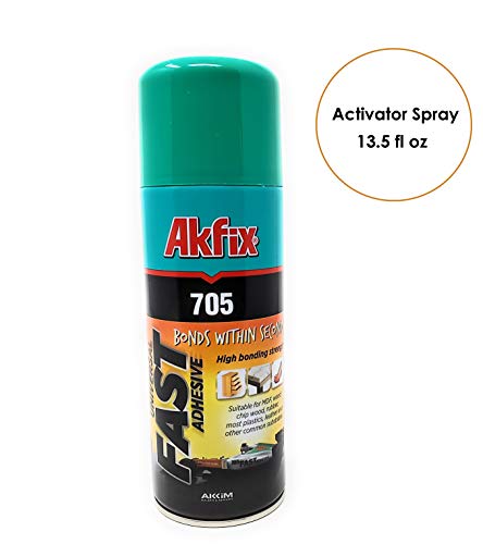 Product Cover Akfix 705 Accelarator Spray [Activator] for CA - Super Glues 400ml - 13.50 FL OZ