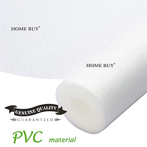Product Cover HOME BUY 5 m PVC Multipurpose Full Length Non-Slip Liner Skid Resistant Grip Mat (45 X 500, Clear Transparent)