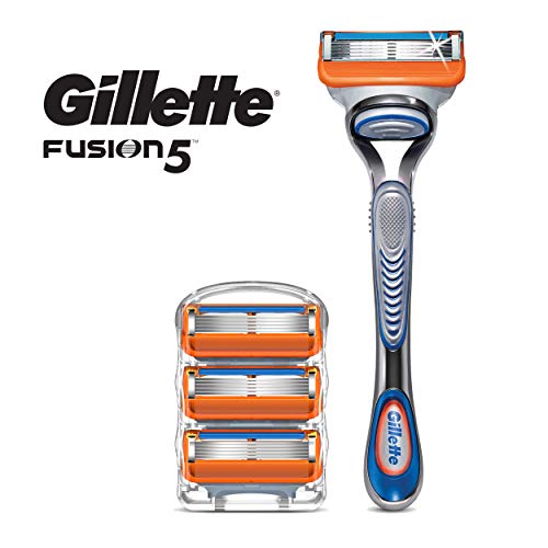 Product Cover Gillette Fusion5 Men's Razor Handle + 4 Blade Refills