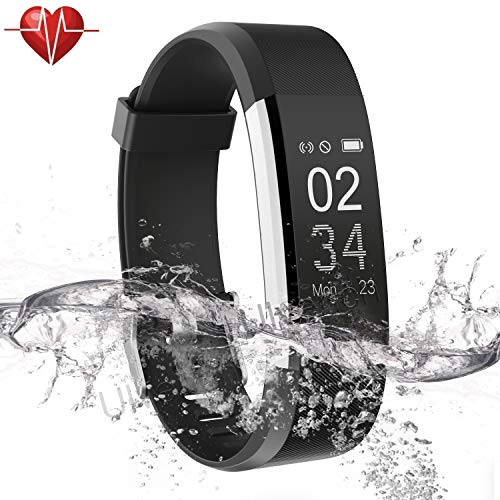 Product Cover Ulvench Fitness Tracker, Heart Rate Monitor Smart Watch with Calorie Counter Watch Pedometer Sleep Monitor, Step Counter, GPS, IP67 Waterproof Activity Tracker for Android＆iOS Smartphone