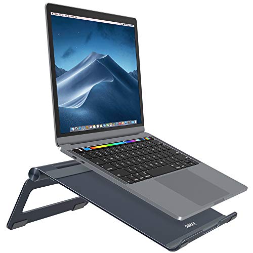 Product Cover Nulaxy Adjustable Laptop Stand, Laptop Riser, Aluminum Notebook Holder Stand Compatible with MacBook, Air, Pro, Dell XPS, HP, Samsung, Alienware, More Laptops up to 17.3