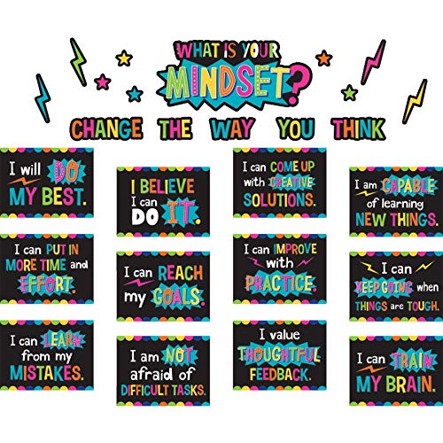 Product Cover Teacher Created Resources What is Your Mindset? Bulletin Board (TCR8882)
