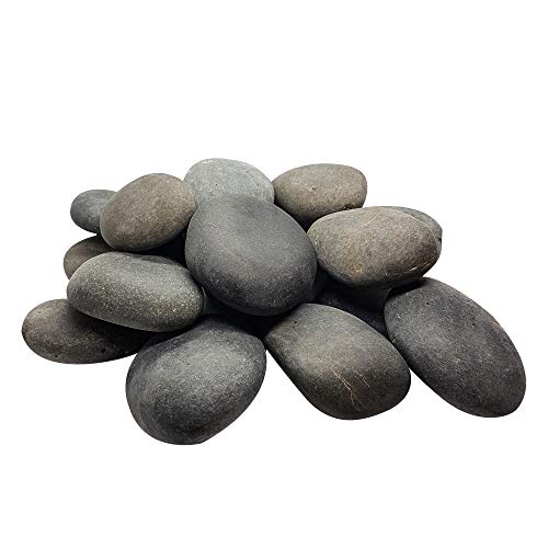 Product Cover Rock Canvas Painting Rocks - Smooth Rocks for Painting Kindness Rocks, Size 1 Assorted Size and Shapes 1-3 Inch, 4lbs of Rocks/About 13-18 Rocks - Stone Perfect for Easy Painting and Creative Art