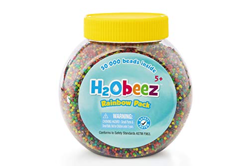 Product Cover Orbeez -H2Obeez Rainbow Pack-50,000 Orbeez Water Beads, Non-Toxic, Safety-Tested Kids Sensory/Tactile Toy. Refill for all Orbeez SPA items. Filler for Vases & Plant. Great for Wedding & Home Décor.