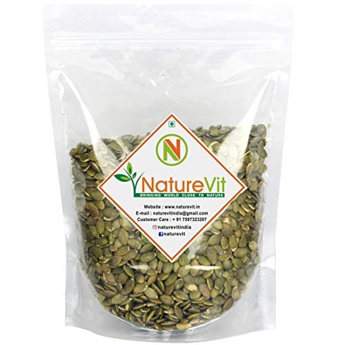 Product Cover Nature Vit Raw Pumpkin Seeds For Eating - 400 Grams (14.10 OZ)