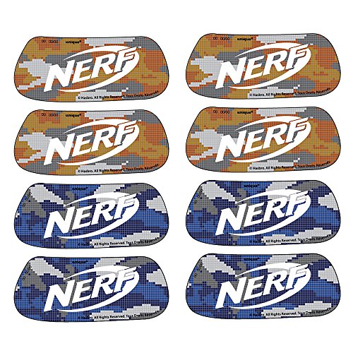 Product Cover Unique Nerf Party Eye Black Sticker Party Favors, 8 Pairs