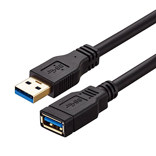 Product Cover USB 3.0 Extension Cable 20 ft,Ruaeoda 22 AWG USB Cable SuperSpeed USB 3.0 Type A Male to Female Extension Cord for Printer,Playstation, Xbox, USB Flash Drive, Card Reader, Hard Drive, Keyboard,Camera