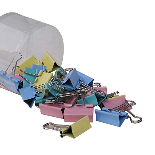 Product Cover Futurekart Premium Color Binder Clips 32mm (Pack of 24 Clips)