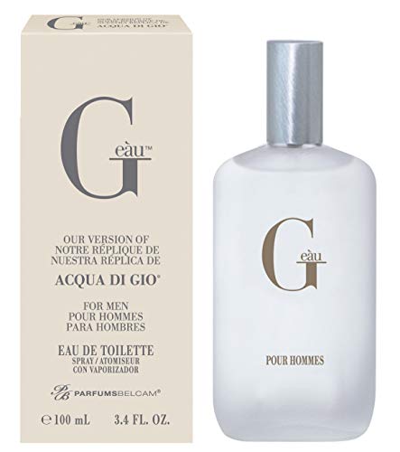 Product Cover PB Parfums Belcam G Eau Version of Acqua Di Gio Eau de Toilette Spray for Men, 3.4 Fluid Ounce