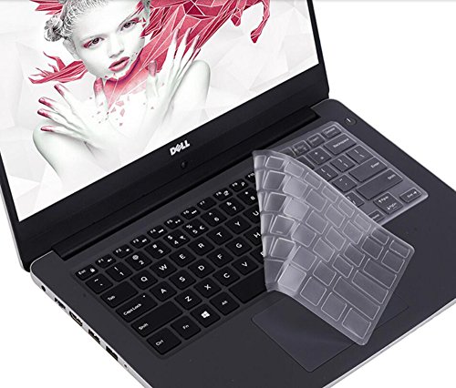 Product Cover for Dell XPS 15 Keyboard Cover Ultra Thin Clear Keyboard Skin for 2019 DELL XPS 15-7590 15-9570 15-9560 15-9550 15.6