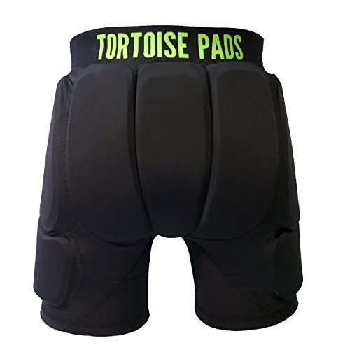 Product Cover Tortoise Pads T2 High Impact Protection Padded Shorts with Dual Density EVA Foam (Adult X-Large)