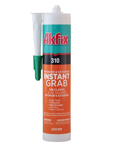 Product Cover Akfix 310 Instant Grab Adhesive Paintable 10.5 oz. White - 6 Pack
