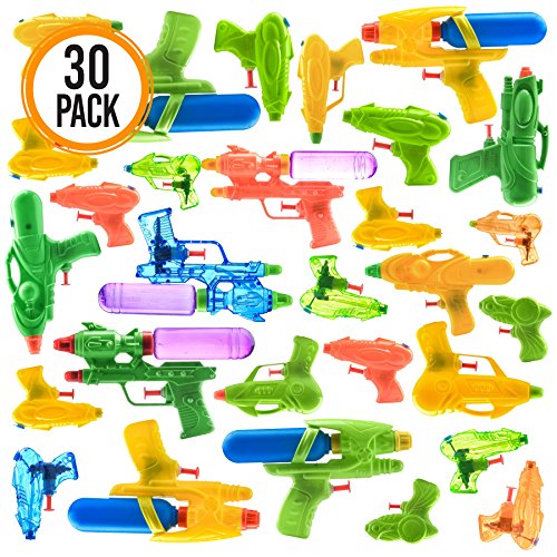 Product Cover 30 Piece Water Guns Pool Water Shooters and Water Blasters Combo Set of Water Squirt Toy