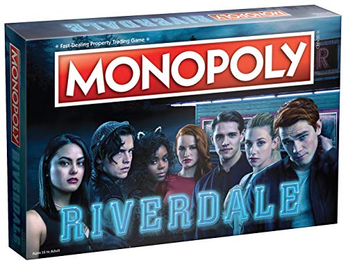 Product Cover Monopoly Riverdale Board Game | Official Riverdale Merchandise | Based On The Popular CW Show Riverdale | A Great Riverdale Gift for Show Fans