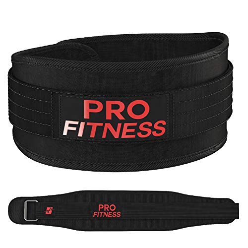 Product Cover ProFitness Weight Lifting Belt 3 (Medium, Black/Black)