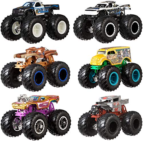 Product Cover Hot Wheels Monster Demo Doubles Trucks 2 Pack - Styles May Vary
