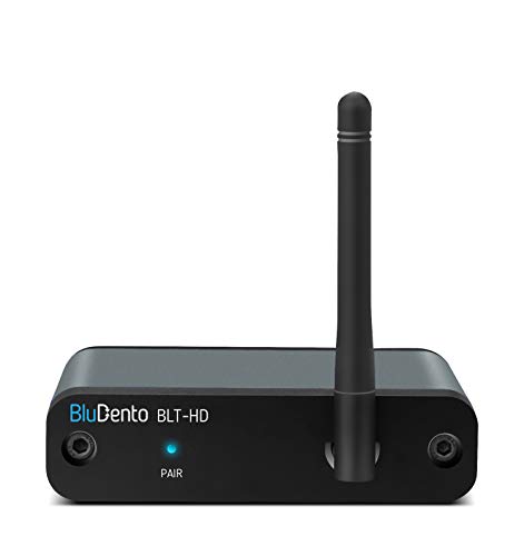 Product Cover BluDento 5.0 aptX HD, True HiFi Long Range Bluetooth Music Audio Receiver, Designed for Home Stereo & Pre Amplifier & External DAC